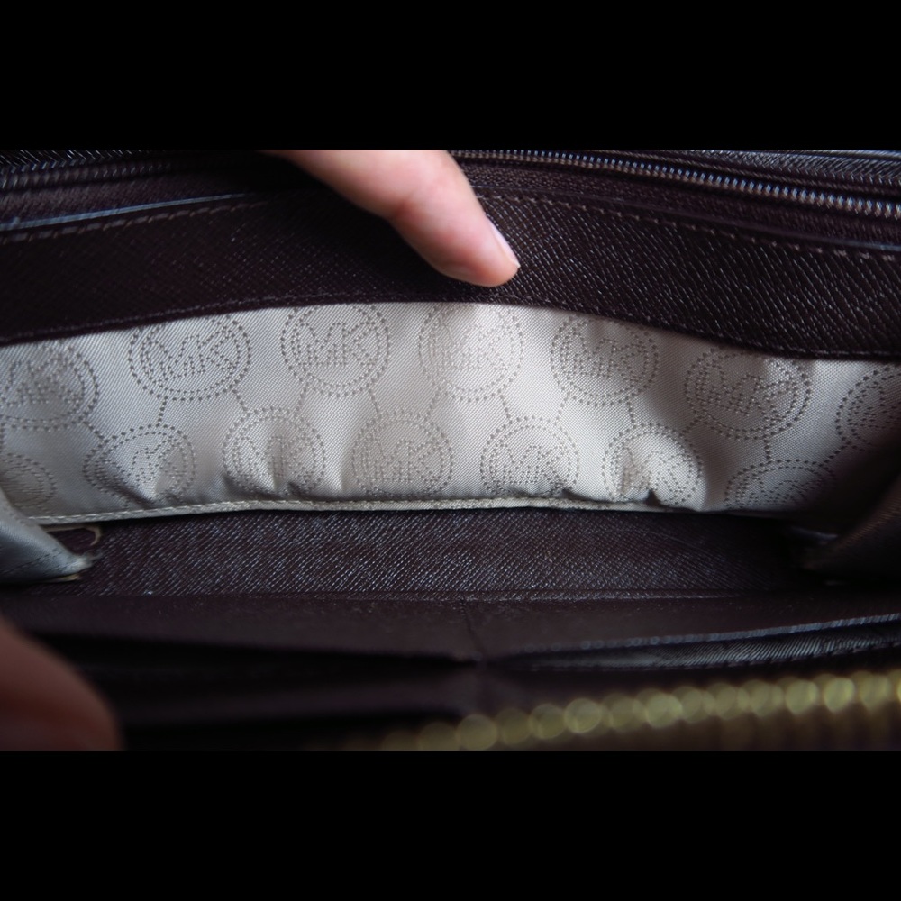 Michael Kors Continental Wallet - Python / Brown - image 5